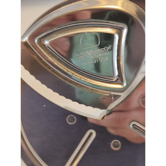 Cuisinart Food Processor Slicer Blade FP-104 Pre-Owned-Blade - Picture 2 of 4